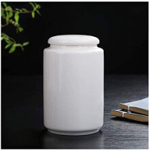 Urns for Ashes Mini Cremation Urn for Pets, Sealed Ceramic Moisture-Proof Urn, 15.5Cm x 9.6Cm Small Urn for Human Ashes