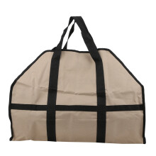 Große Khaki Oxford-Gewebetragetasche für Holz 59 x 47 cm Aufbewahrungstasche