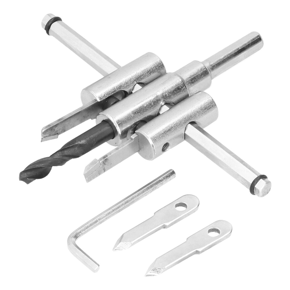 Adjustable Circle Hole Cutter Saw Kit Wood Drill