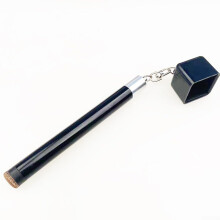 2 in 1 Billiard Pool Accessory Black with Tip Pocket for Enhanced Cue Performance and Grip Stability
