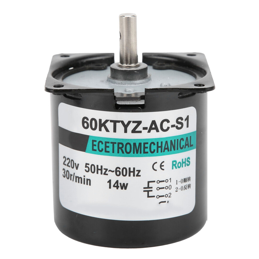 AC Synchronous Motor 14W Permanent Magnet Low