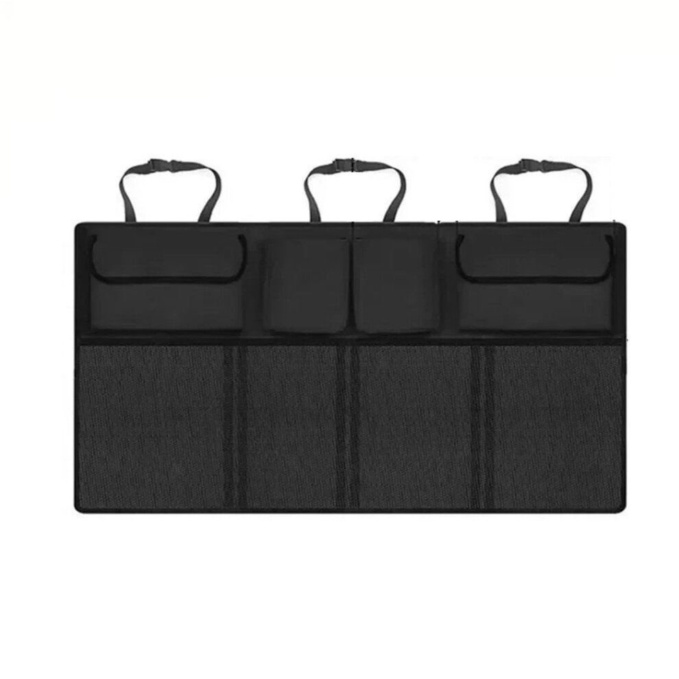 Car Trunk Hanging Storage Bag Large Capacity Oxford Waterproof Multi-Pocket Back Seat Organizer Black 6447073397172
