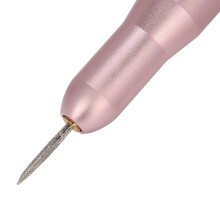 Kompakter USB-Nagelgrater mit 15000 U/Min, inklusive sechs austauschbarer Köpfe