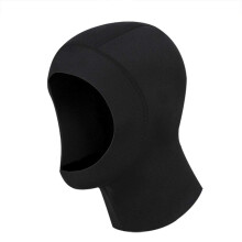 Neoprene Wetsuit Hood Hat Black 1mm for Diving Surfing Spearfishing Scuba Snorkeling Unisex XL