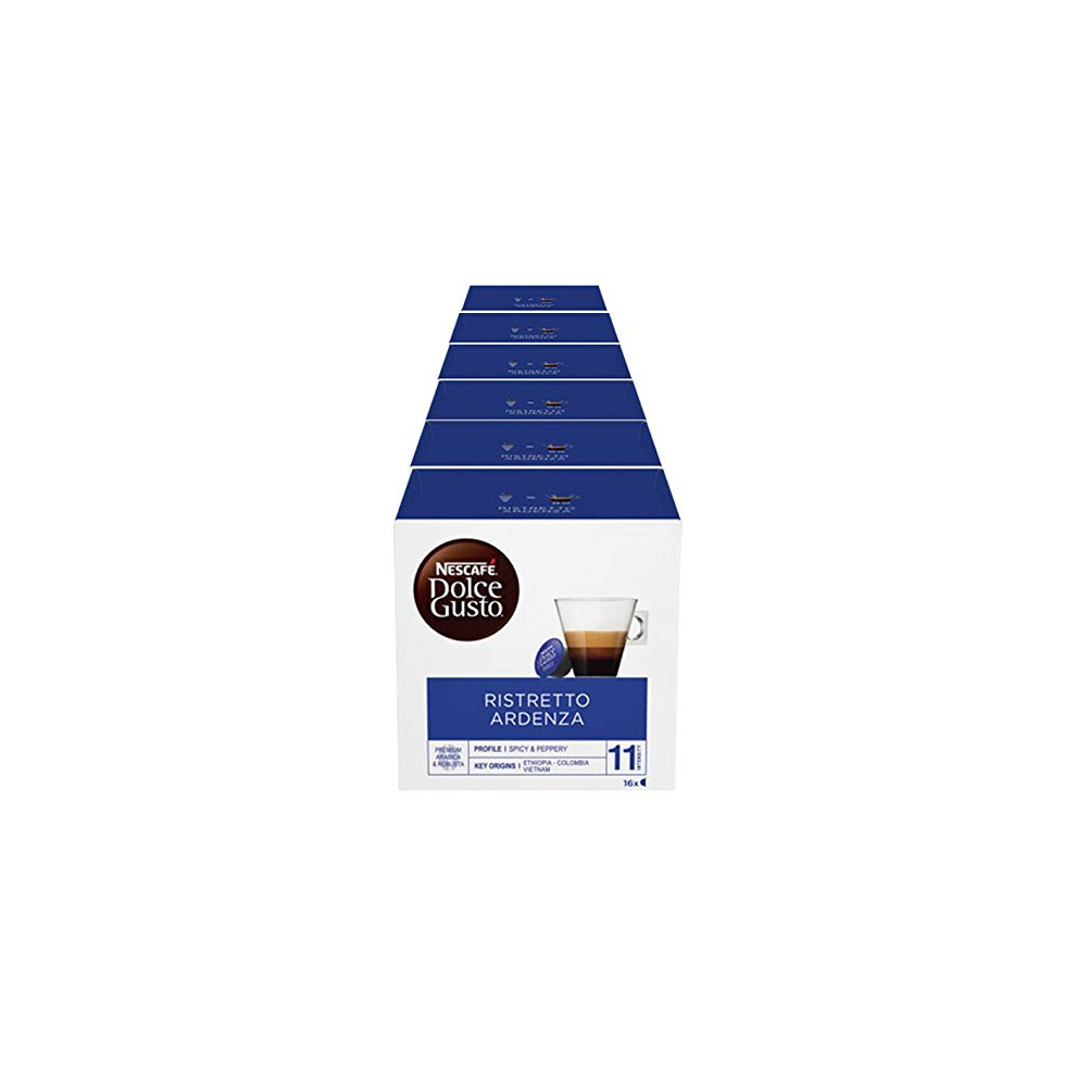 Nescafe Nescaf?(R) Original Coffee Capsules Dolce Gusto Ristretto Ardenza - 96 Capsules