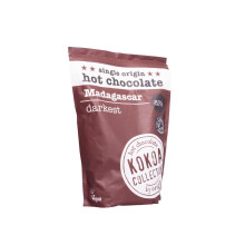 Kokoa Collection | Madagascar 82% Cocoa Dark Hot Drinking Chocolate Buttons | Great Taste Winner 2013 | Academy of Chocolate Bronze Award 2019 | Dairy