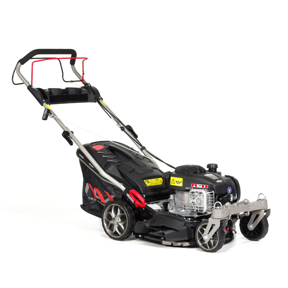 Nax Power Products 1000S Self-Propelled Lawn Mower With Briggs & Stratton Combustion Engine Of 125 Cm3 Capacity, 450E Series, Mowing Width 42 Cm