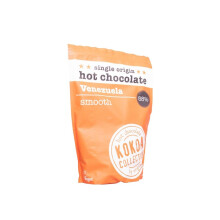 Kokoa Collection | Venezuela 58% Cocoa Hot Drinking Chocolate Buttons | Award-Winning Tablets | Academy of Chocolate Bronze Award 2019 | Dairy &