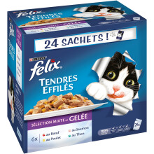 Felix As Good As It Looks in Jelly Cat Food Adult Flavour and Size of Choice