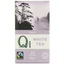 Qi Organic White Tea 25 Bag2 (Pack of 72 )