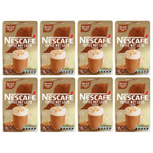NESCAF? Toffee Nut Latte Instant Coffee Sachets x7 (Pack of 8, Total 56 Sachets)