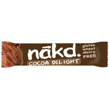 (10 PACK) - Nakd Cocoa Delight Fruit & Nut Bar | 35 x 18g x | 10 PACK - SUPER...