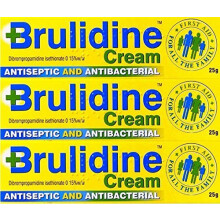 Brulidine Antiseptic Cream 25g x 12 Packs by Manx