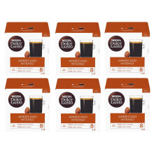 NESCAFE? DOLCE GUSTO Americano Intenso x16 Coffee Pods (Pack of 6, Total 96 Capsules)