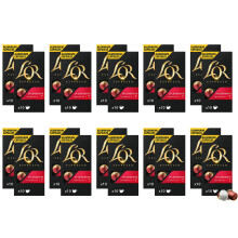 L'OR Espresso Splendente Intensity 7 - Compatible with Nespresso* Aluminium Coffee Capsules - 20 Packs of 10 Capsules (200 Drinks)