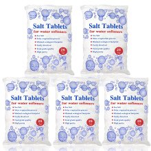 25 Kg Salt Tablets | Water Softener | Food Grade | Compatible to All Water Softner Machines ,Genuine British Salt Tablet, Tablet Salt of Premium