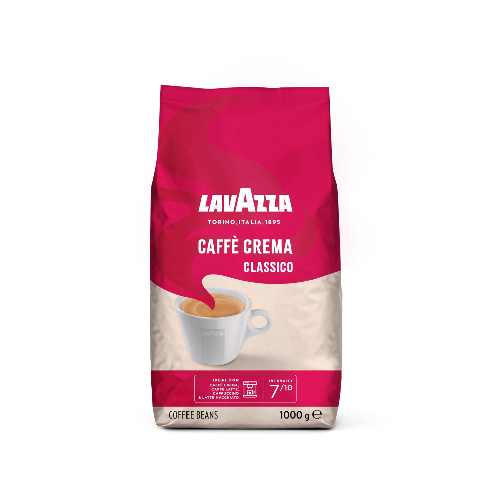 Lavazza Caffe Crema Classico Beans, 6Er Pack (6 X 1 Kg