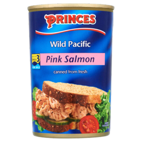 Princes Wild Pacific Pink Salmon - 12x418g