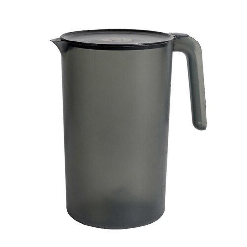 (S, Black) BoSaiD 1Pcs Plastic Pitcher Large Capacity Easy to Clean PP Plastic Straining Pitcher for Water