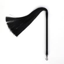 Lightweight Tassel Whip Couples Flirting Teasing Paddle for Adult Play Spanking Cosplay, 30-Inch Faux Leather Design