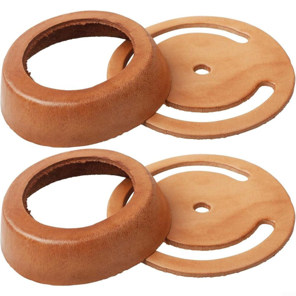 Manual Well Pump Leather Valve Replacement Parts Kit For No 2 Pitcher Pump - Brown Leather Cup And Lower Valve Components 6447073398506