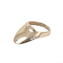 Brass Thumb Release Aid Mongolian Style Rings for Archery, Adjustable Size Based on Thumb, Model 24#