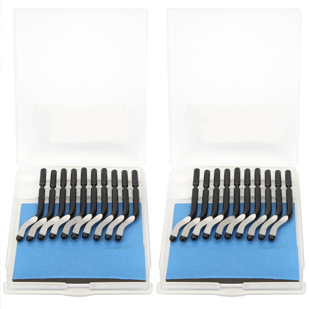 20Pcs Trimming Knife Blade Replacement Cutter Head