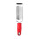 (A, Red) Vegetable Slicer Ergonomic Design Sharp Blade Hanging Hole Non-slip Handle Multifunctional Stainless 1