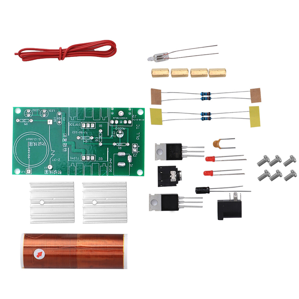 Tesla Coil Module Plasma Speaker Unassembled Mini