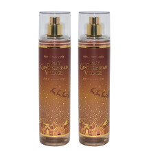 Bath & Body Works Fine Fragrance Mists Set van 2 8oz elke fles (Jolly Gingerbread Village)