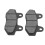 1 Pair Disc Brake Caliper Pads Semimetal Brake 10