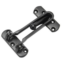 (Black) Hasp Lock Groove Three-speed Positioning Simple Wear Resistance Thickened Door Fastens Lock for Resi