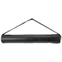 Telescopic Drawing Tube for Artwork and Document Storage, Blueprints and Posters Holder with Adjustable Carrying Strap for Artists and Students