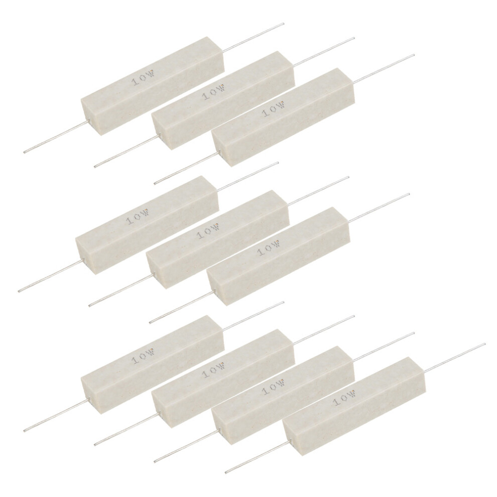 10Pcs Cement Resistor Power Resistance Stable