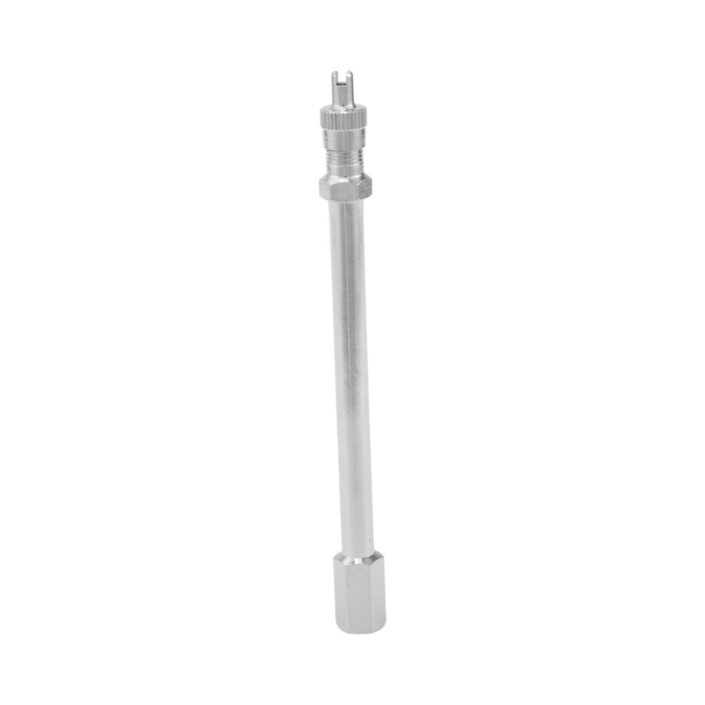 110Mm Tire Valve Extension Nickel Plated 180 Degree Tyre Valve Stem Extender For Car Motorcycle Rv Truck Bike 6447073403767