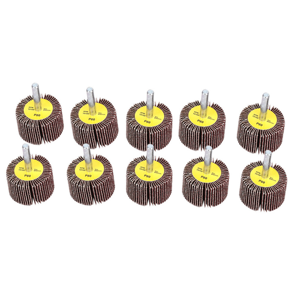 10pcs Sanding Polishing Wheel Grinding Sandpaper