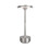 (Silver) Rechargeable Cordless Desk Lamp with Stable Base Soft Glow Dimmable Touch Control Waterproof Modern 1
