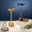 (Silver) Rechargeable Cordless Desk Lamp with Stable Base Soft Glow Dimmable Touch Control Waterproof Modern 4