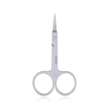Curved Eyebrow Trimming Scissors Stainless Steel Facial Hair Grooming Scissor for Men Women Eyelash Beard Moustache Trimmer 1pcs