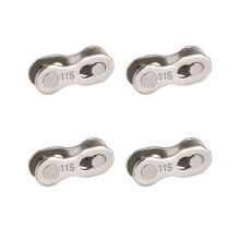 11 Speed Bike Chain Quick Link, 4 Pairs Reusable Mountain Bike Chain Connectors for Trail Repairs and Maintenance