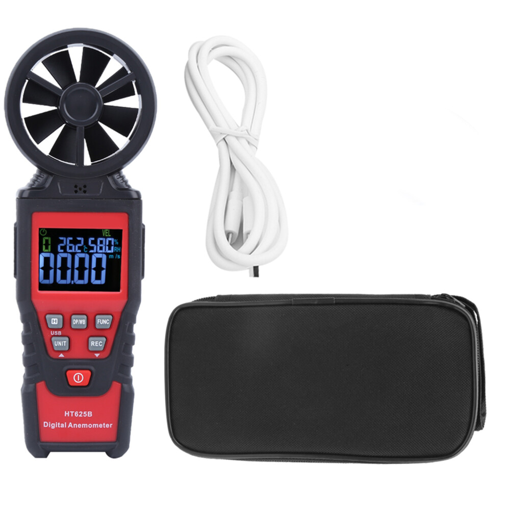 Ht625b Handheld Digital Anemometer Air Flow Speed 8320539789507