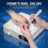 48W brushless nail dust collector for professional nail tech 3