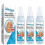(3pcs) Nail repair spray for soft and thick nails 100ml 1