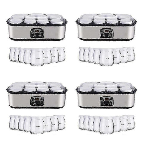 (UK) Probiotic Yogurt Maker with Adjustable Temperature and Time Control 2