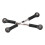 2pcs/set Metal Steering Tie Rod for 1/8 1/10 High 5