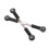 2pcs/set Metal Steering Tie Rod for 1/8 1/10 High 6