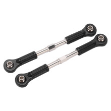 2pcs/set Metal Steering Tie Rod for 1/8 1/10 High
