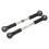 2pcs/set Metal Steering Tie Rod for 1/8 1/10 High 1