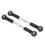 2pcs/set Metal Steering Tie Rod for 1/8 1/10 High 2