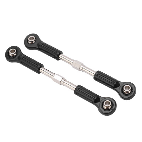 2pcs/set Metal Steering Tie Rod for 1/8 1/10 High 1